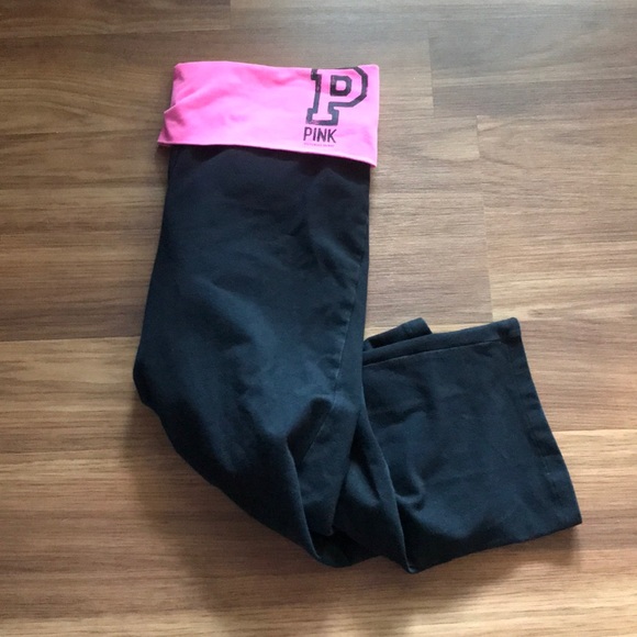 PINK Victoria's Secret Pants - PINK Cropped Yoga Pants